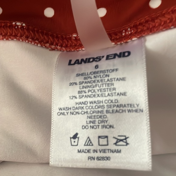 Lands End two piece Tankini - Picture 4 of 5